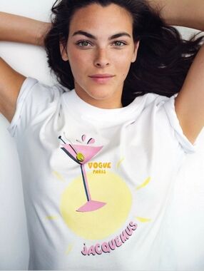 NWOT Jacquemus Vogue Limited Edition Tshirt Sz M 100% Coton
